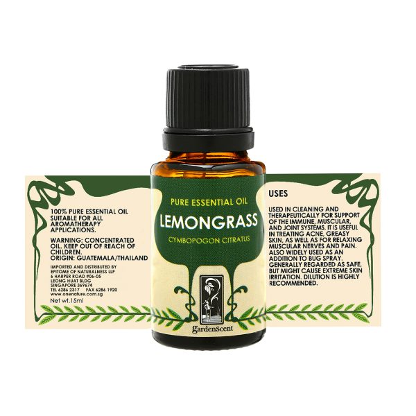 GardenScent Lemongrass Essential Oil